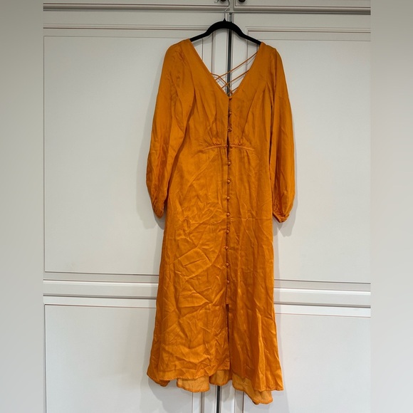 NWT Free People Later Days Midi Dress (7) - Picture 7 of 15